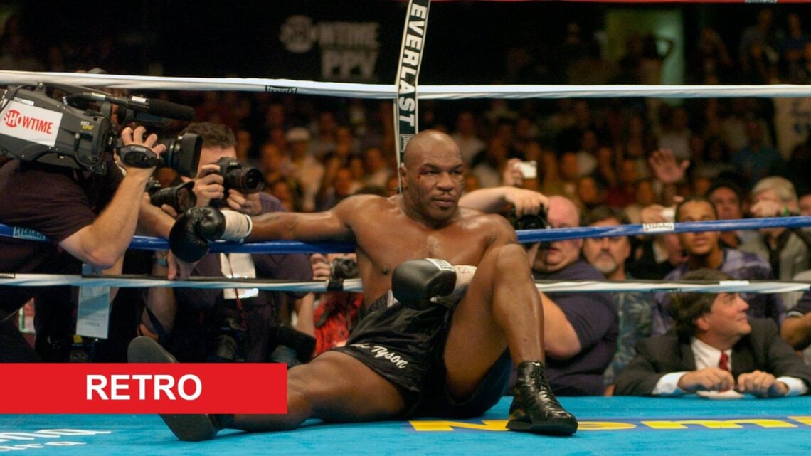 Mike Tyson dropped by Danny Williams with retro label
