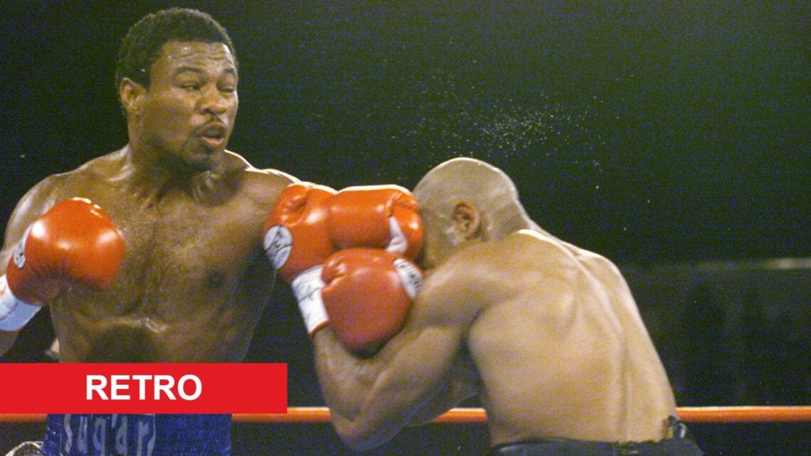 Shane Mosley punches Adrian Stone