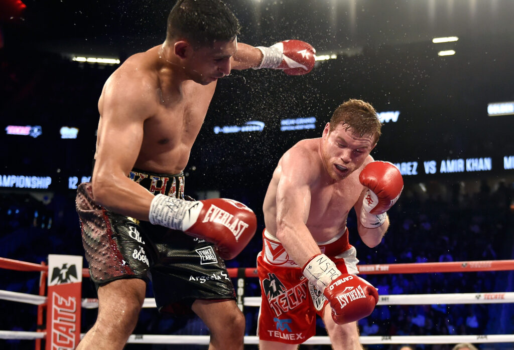 Canelo Alvarez fighting Amir Khan