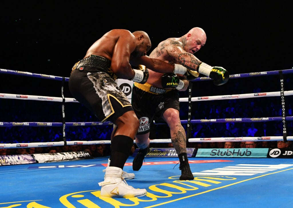 Dillian Whyte boxing Lucas Browne
