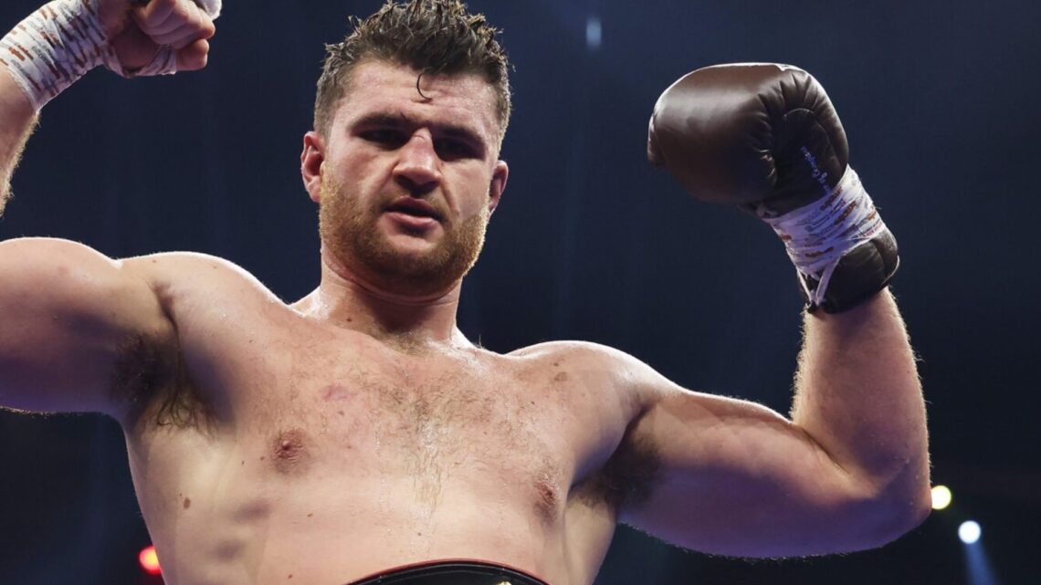 Close-up of Johnny Fisher after his first win over Dave Allen