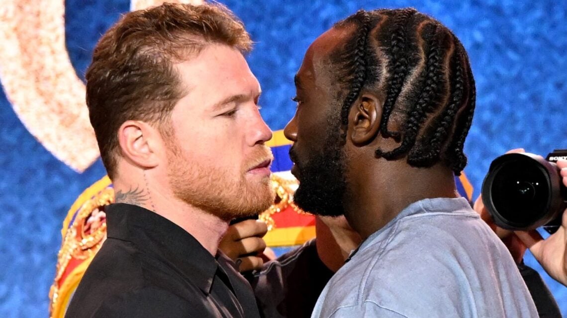 Canelo and Terence Crawford face off